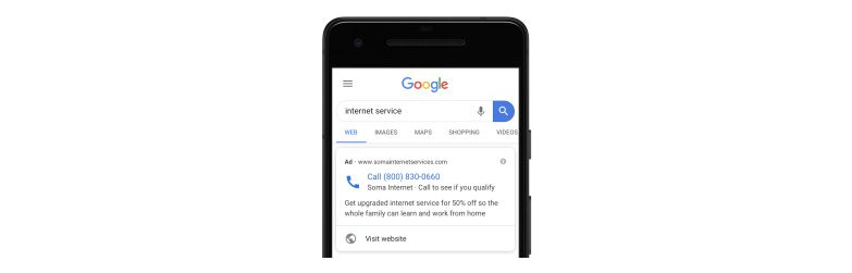 Google’s new call ads